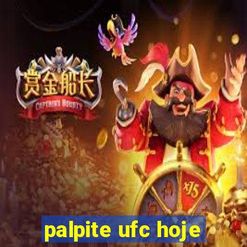 palpite ufc hoje